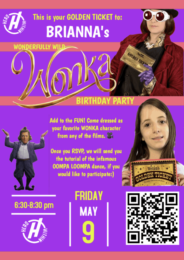 Birthday Party RSVP