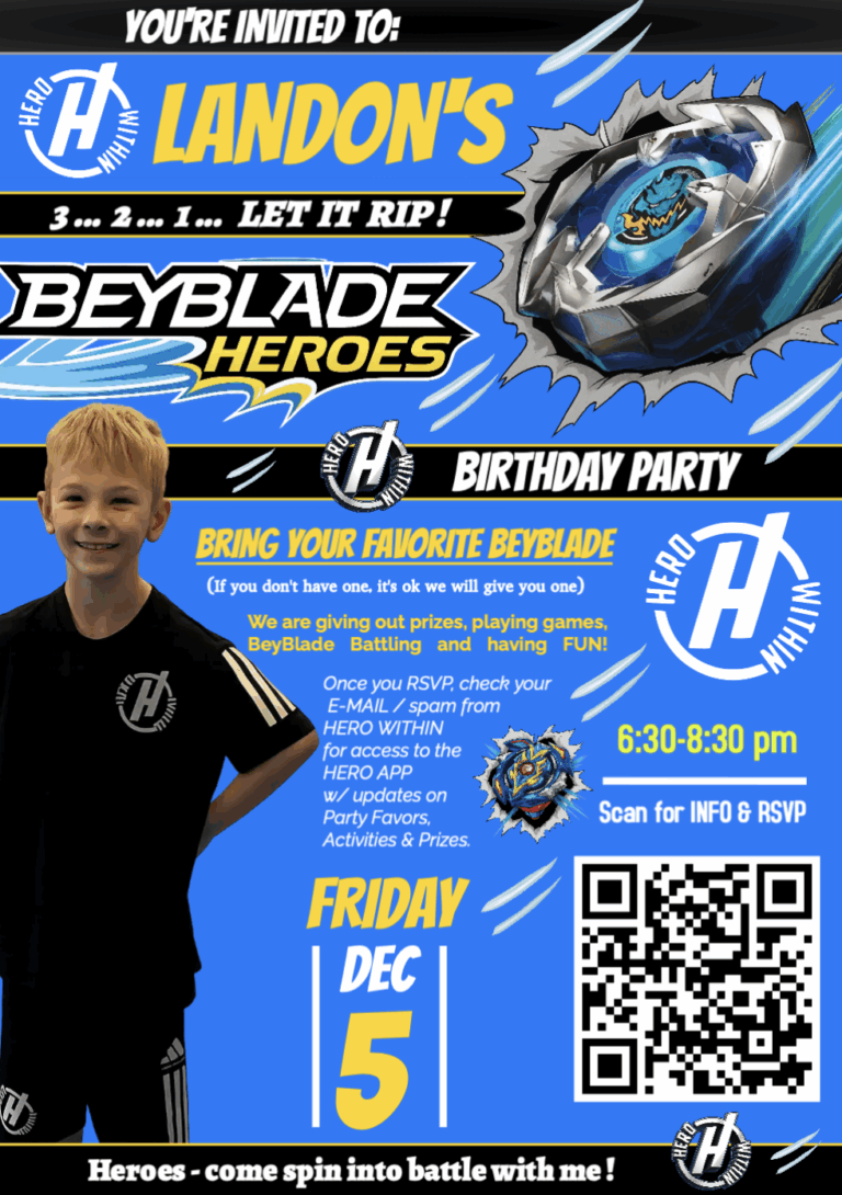 Birthday Party RSVP